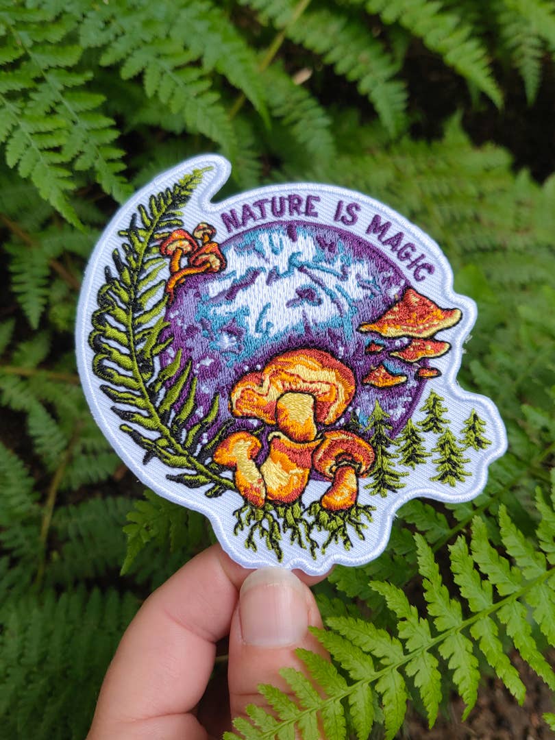 Nature is Magic Embroidered Patch