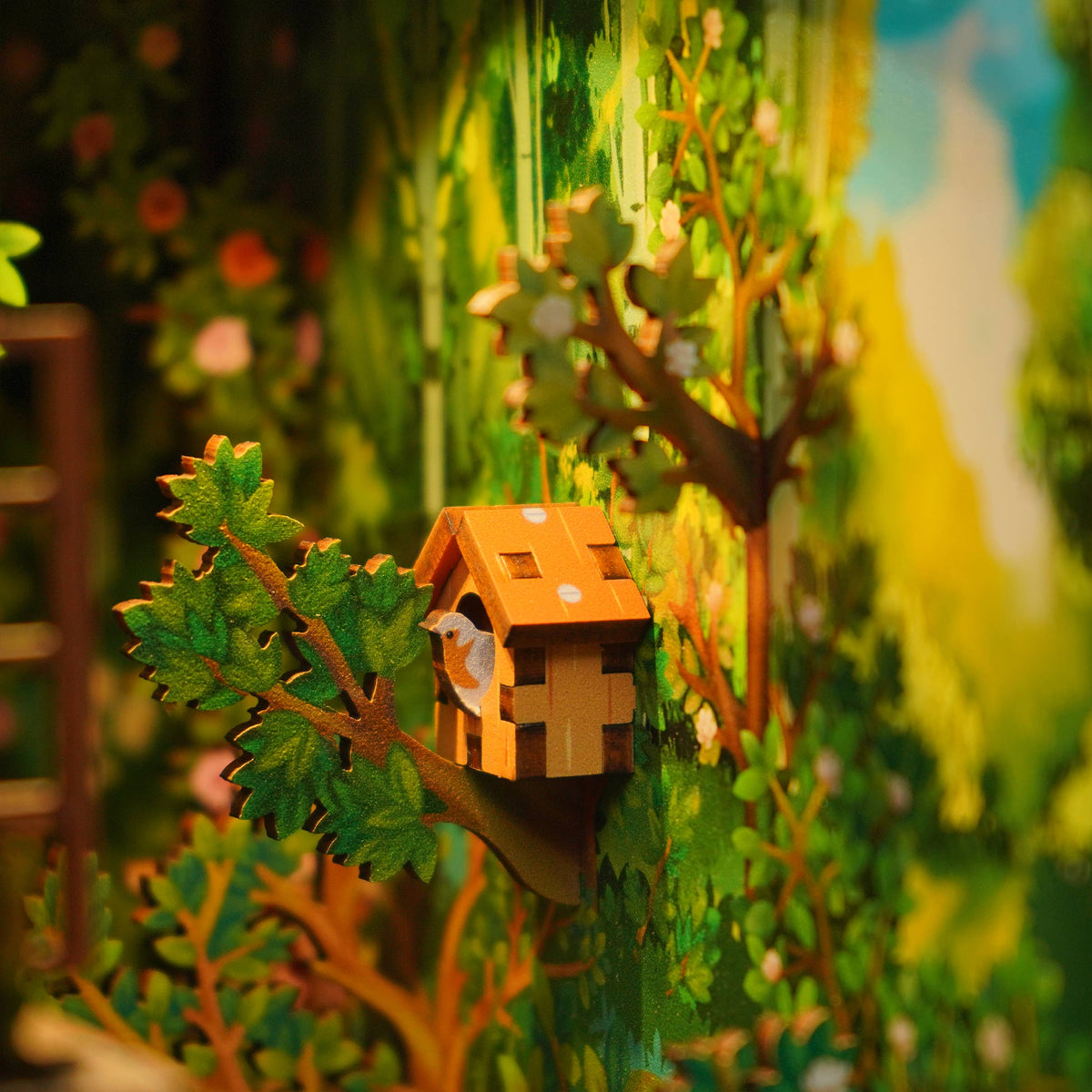 Secret Garden DIY Miniature House Book Nook Kit