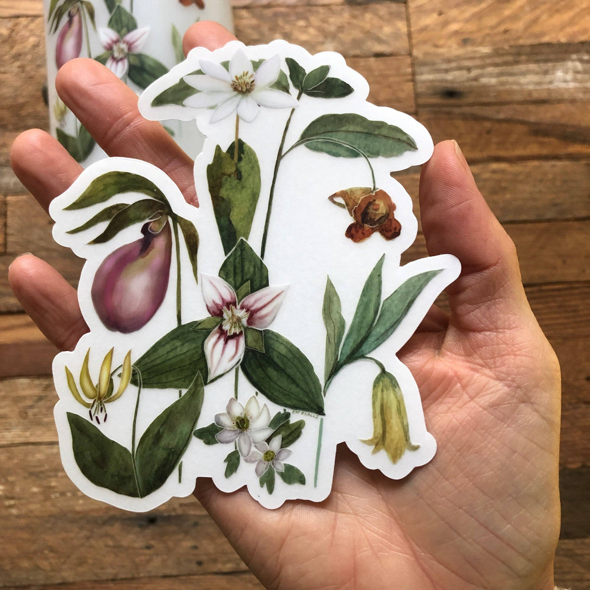 Wildflowers Vinyl Sticker