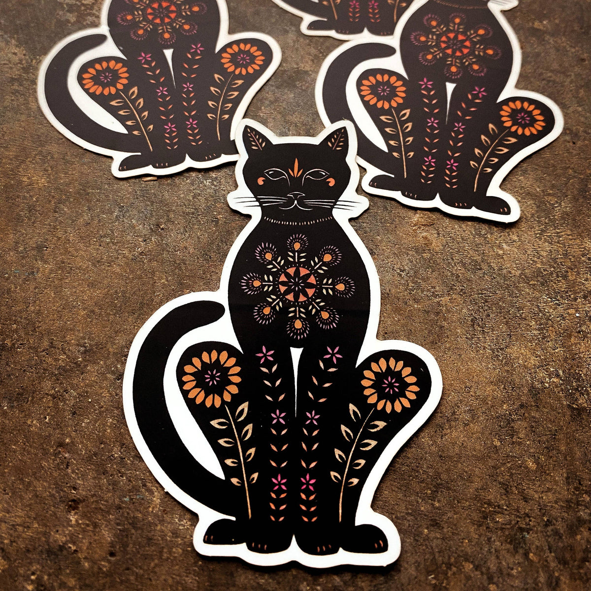 Cat Matte Vinyl Sticker