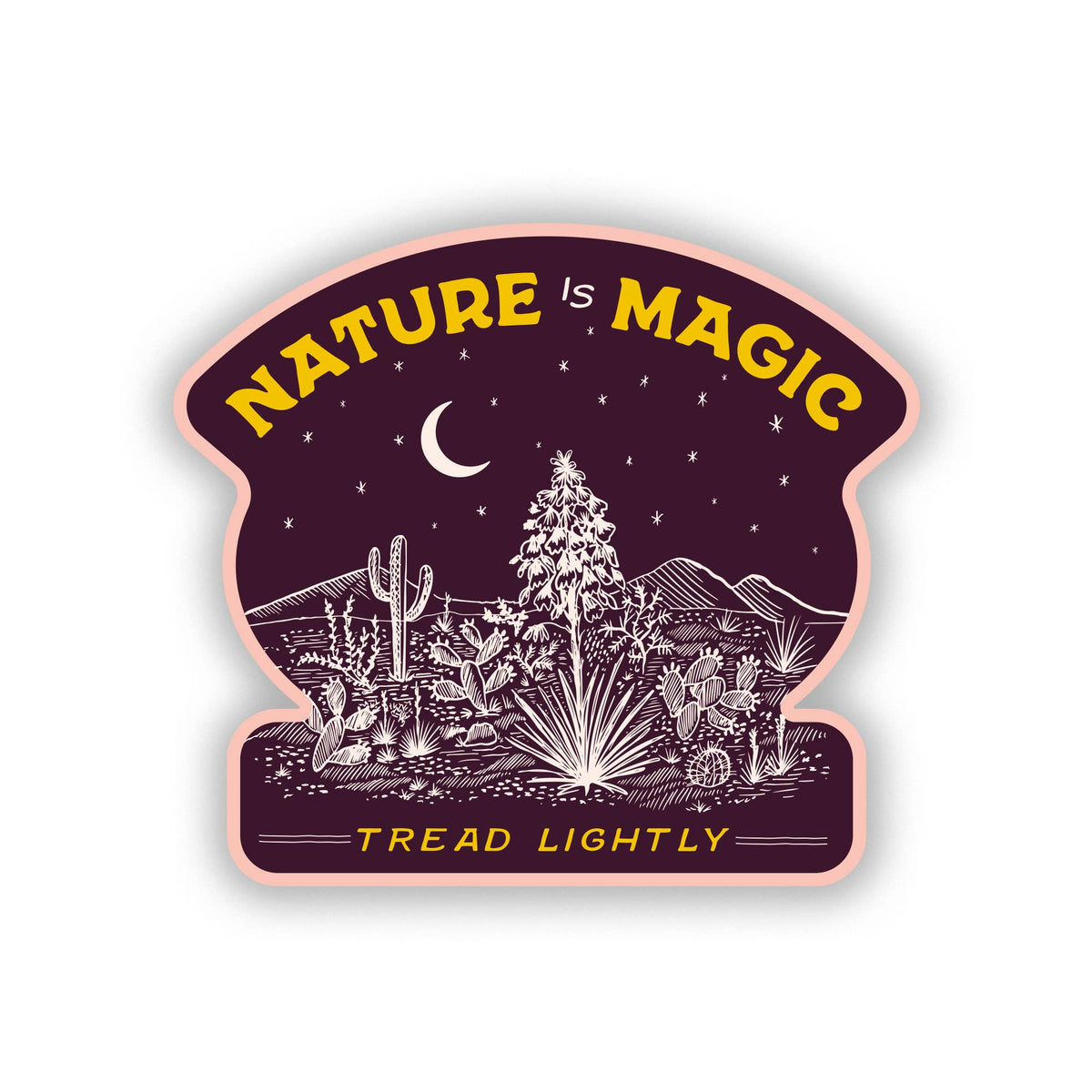 Nature is Magic Sticker