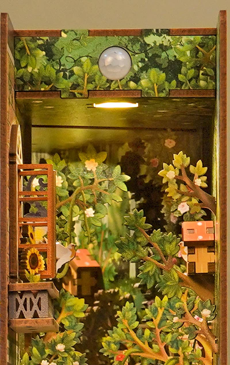 Secret Garden DIY Miniature House Book Nook Kit