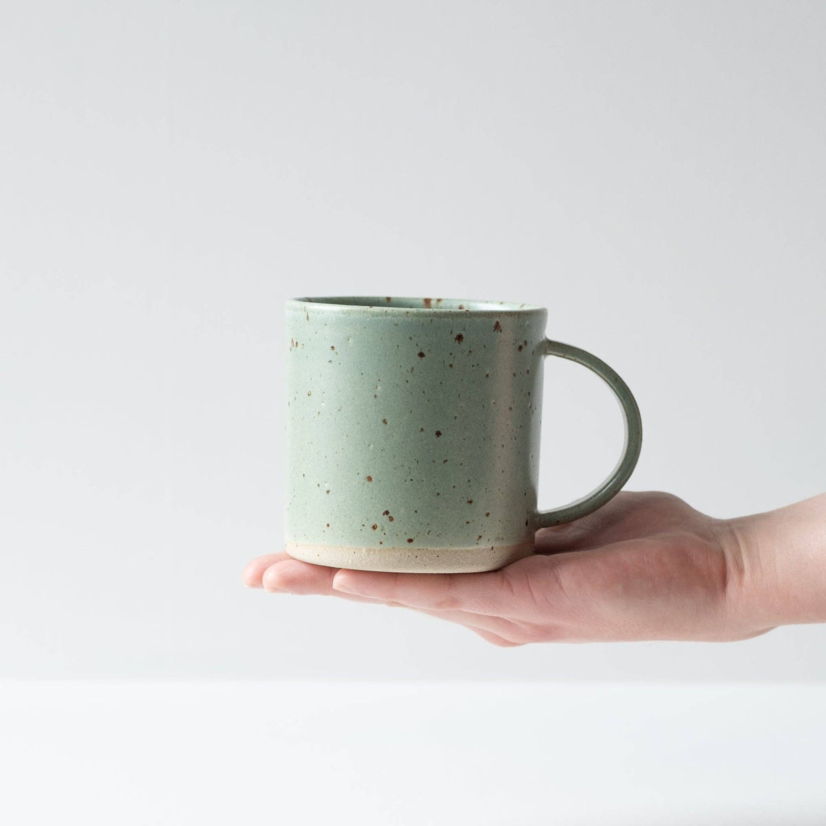 Celadon &amp; Speckled Mug