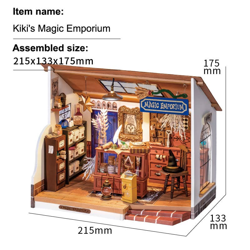 Kiki&#39;s Magic Emporium DIY Miniature House Kit