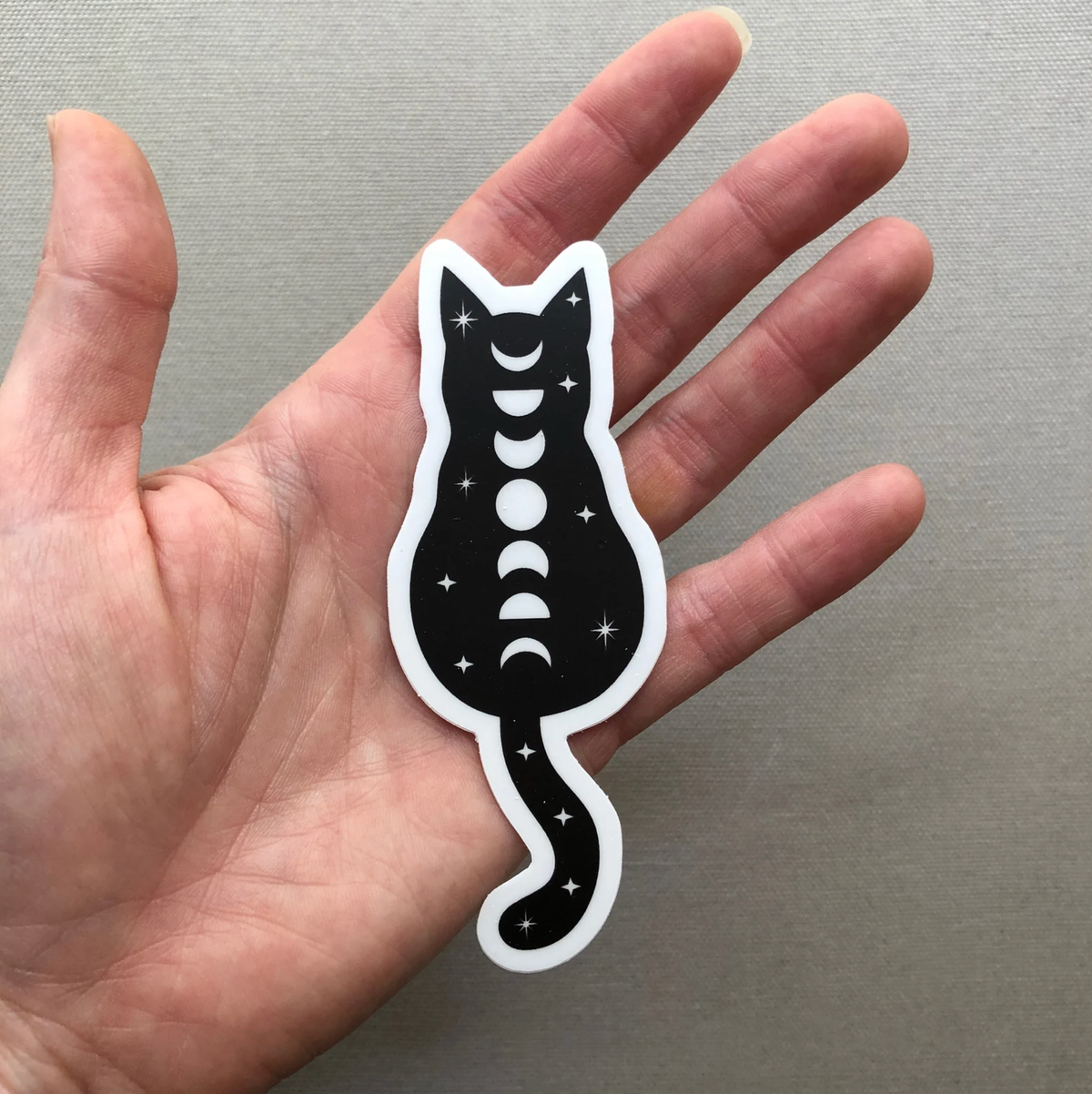 Cosmic Cat Vinyl Sticker