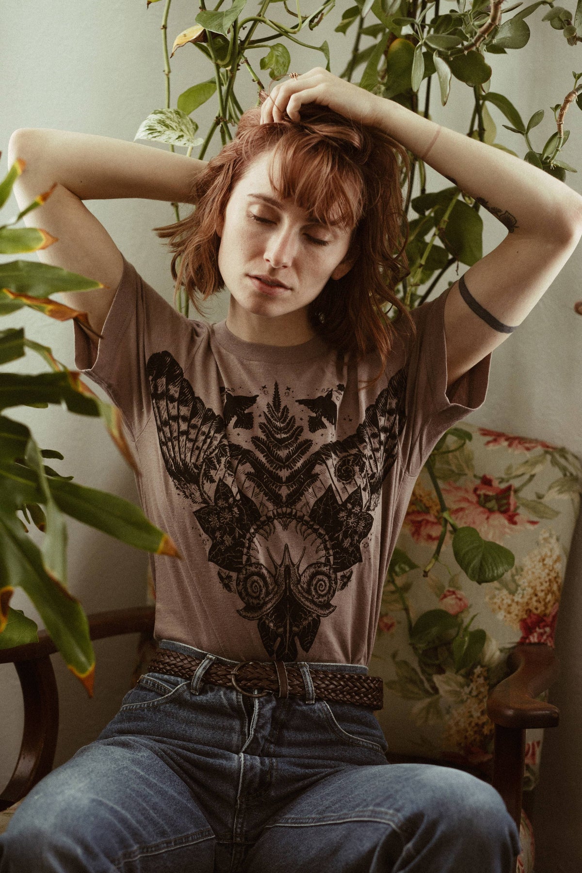 Secret Garden Organic Cotton T-shirt (Earth)