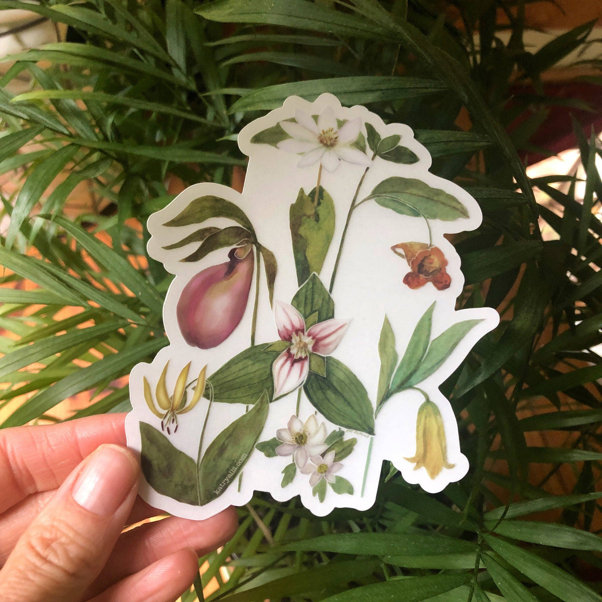 Wildflowers Vinyl Sticker