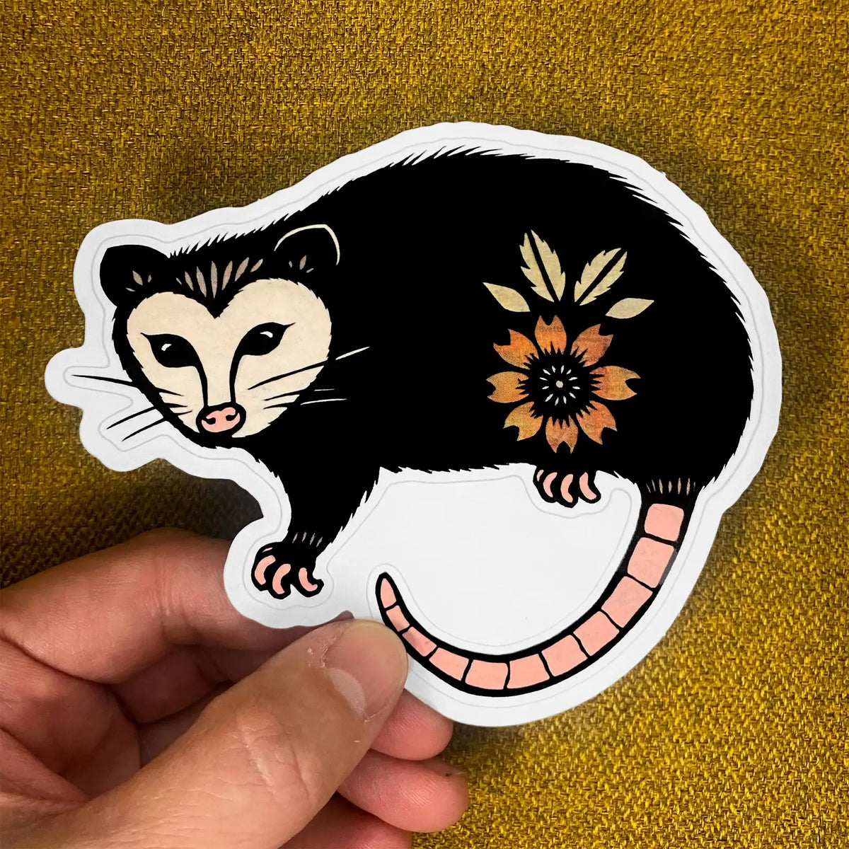 Goodnight Possum Sticker