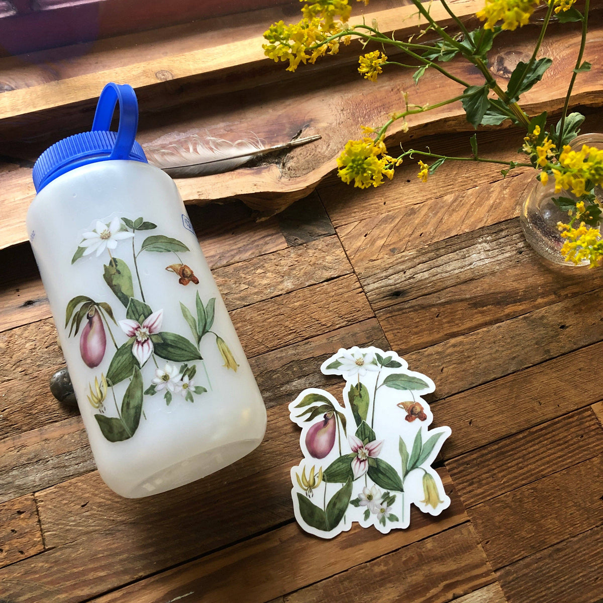 Wildflowers Vinyl Sticker