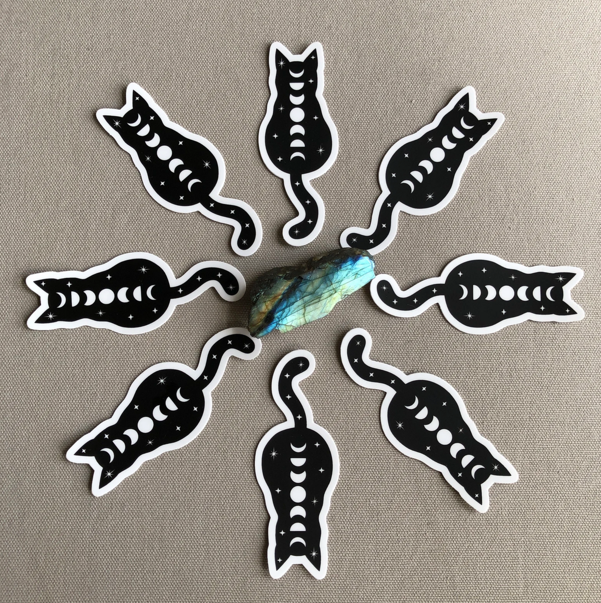 Cosmic Cat Vinyl Sticker