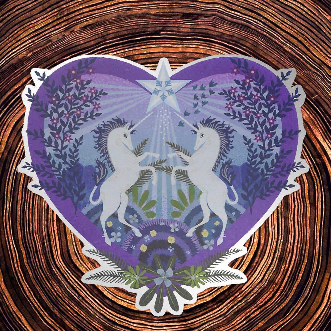 Unicorn Magic Hologram Sticker