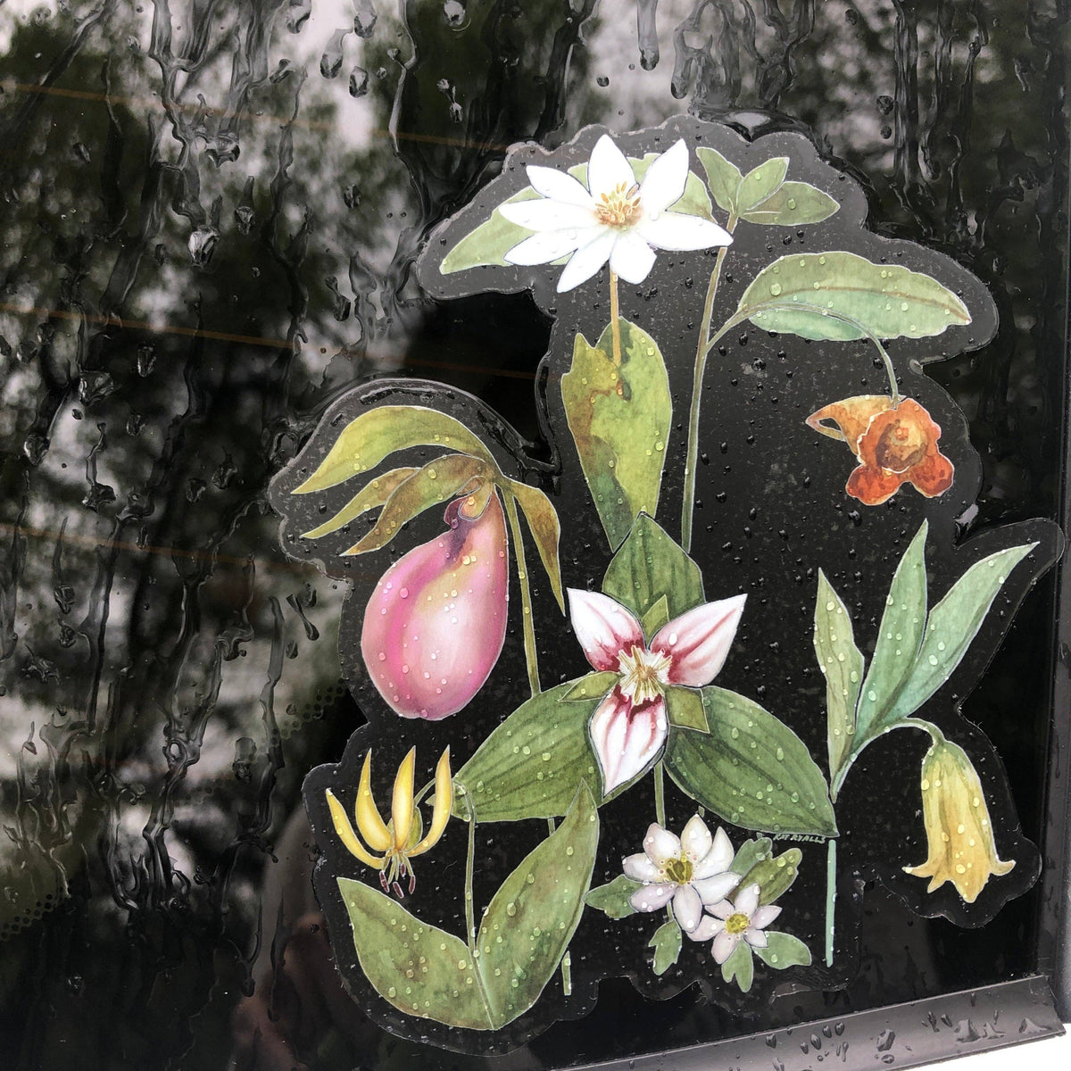 Wildflowers Vinyl Sticker