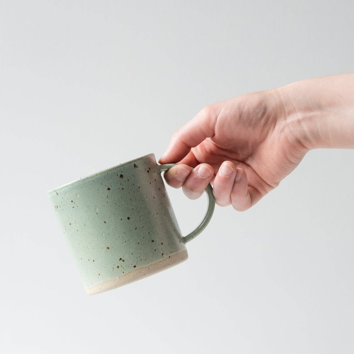 Celadon &amp; Speckled Mug