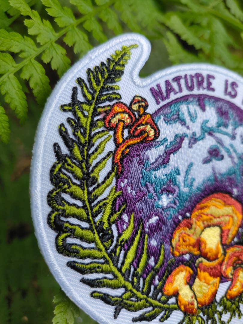 Nature is Magic Embroidered Patch