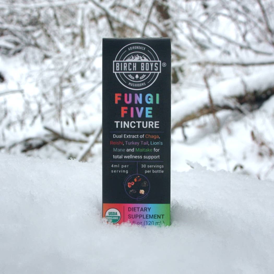 Fungi Five (Multi-Mushroom Tincture)—Birch Boys