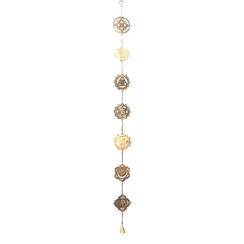 Gold Chakra Wind Chime