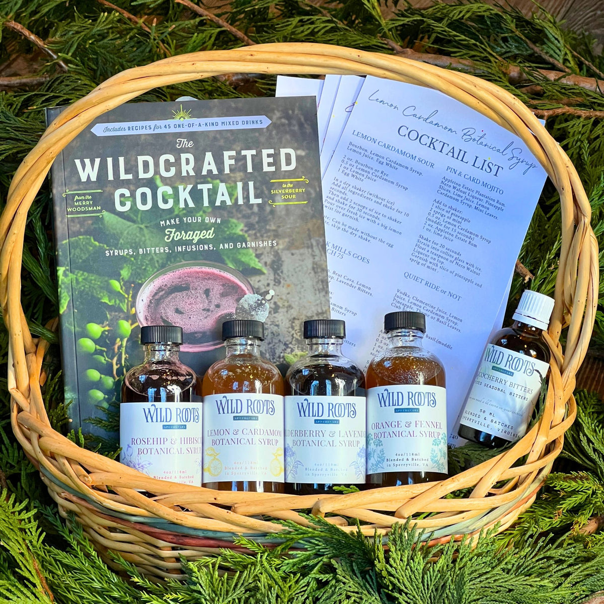 Herbal Mixologist - Cocktail Creations Gift Basket