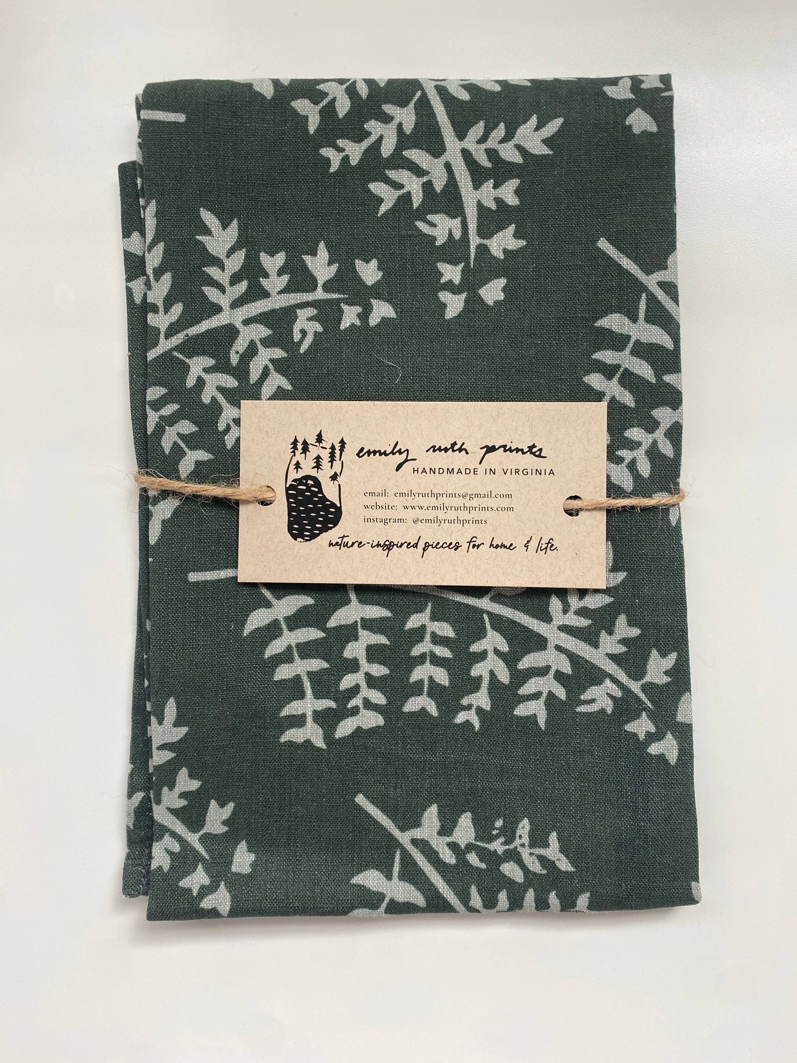 Fern - Swedish Dish Cloth - Wild Roots Apothecary