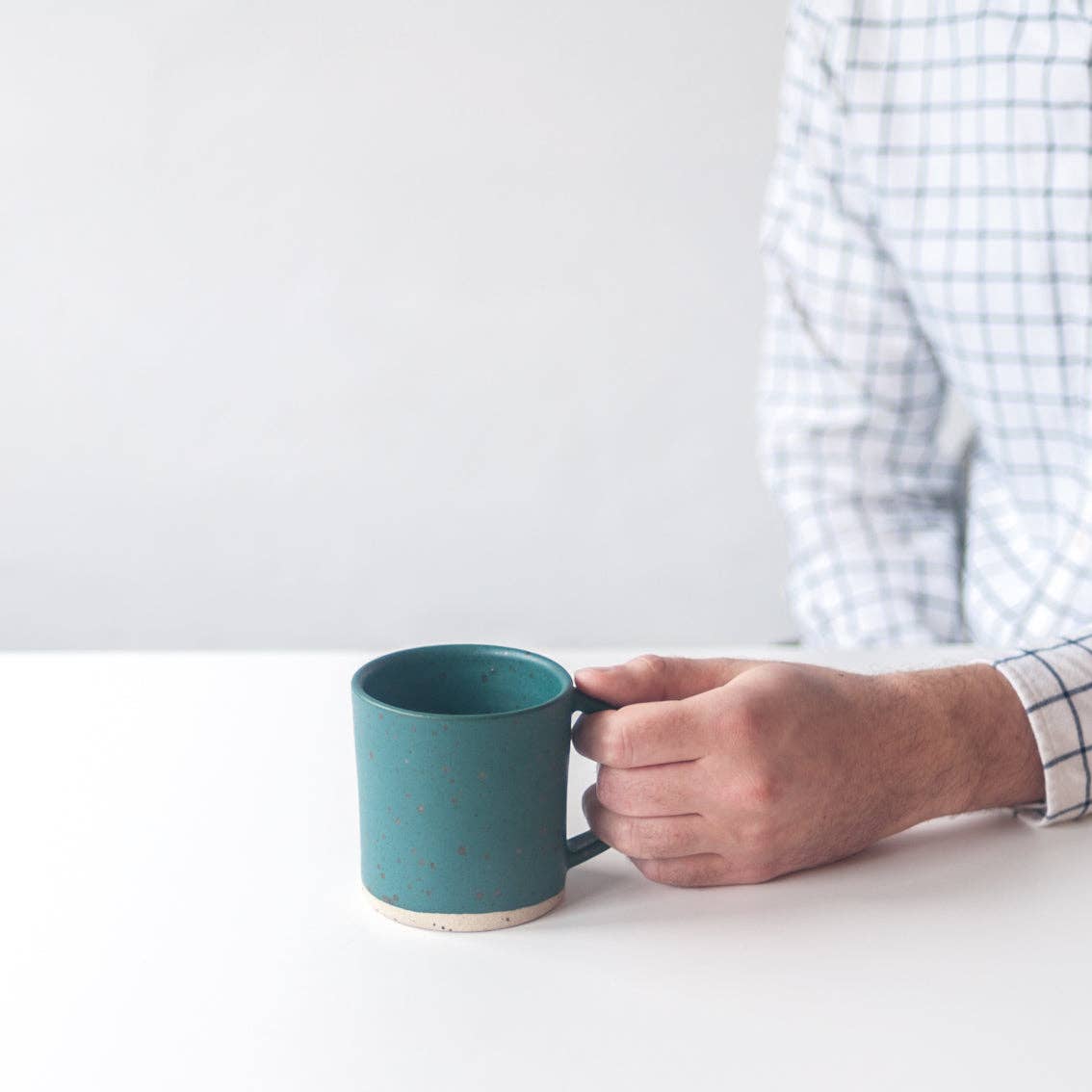 Nori Green &amp; Speckled Mug