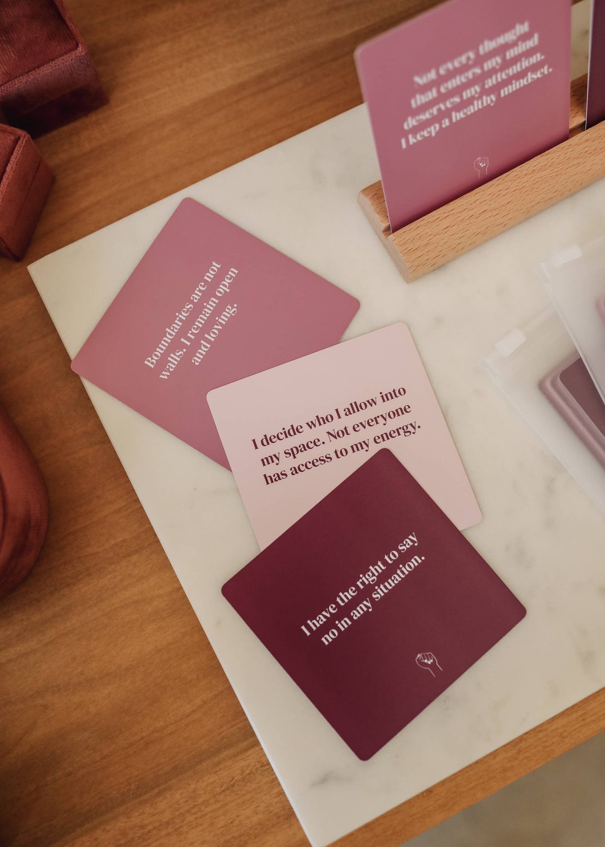 Boundaries Shower Affirmation™ Cards