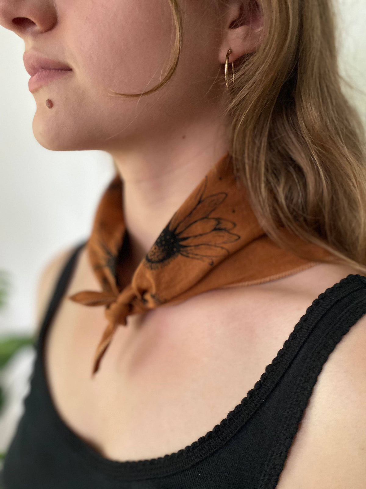 Terracotta Herbs of Protection Bandana