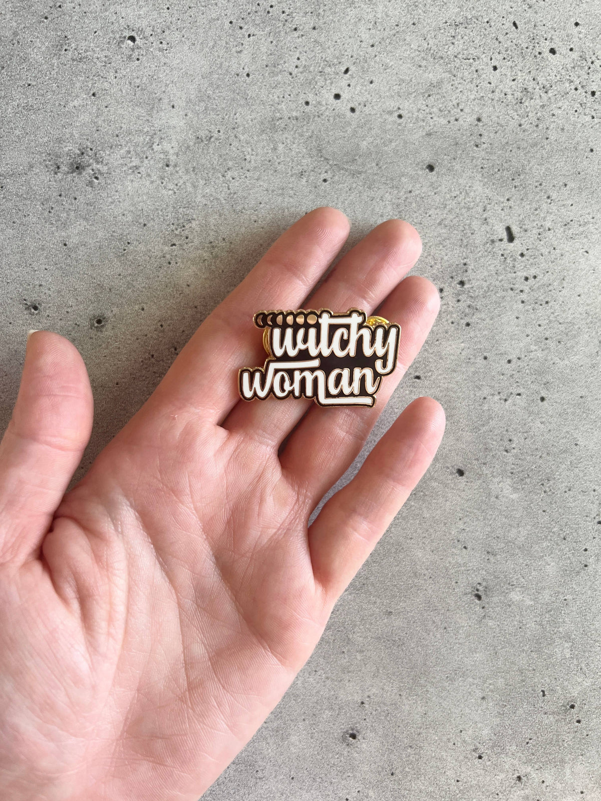 Witchy Woman Enamel Pin