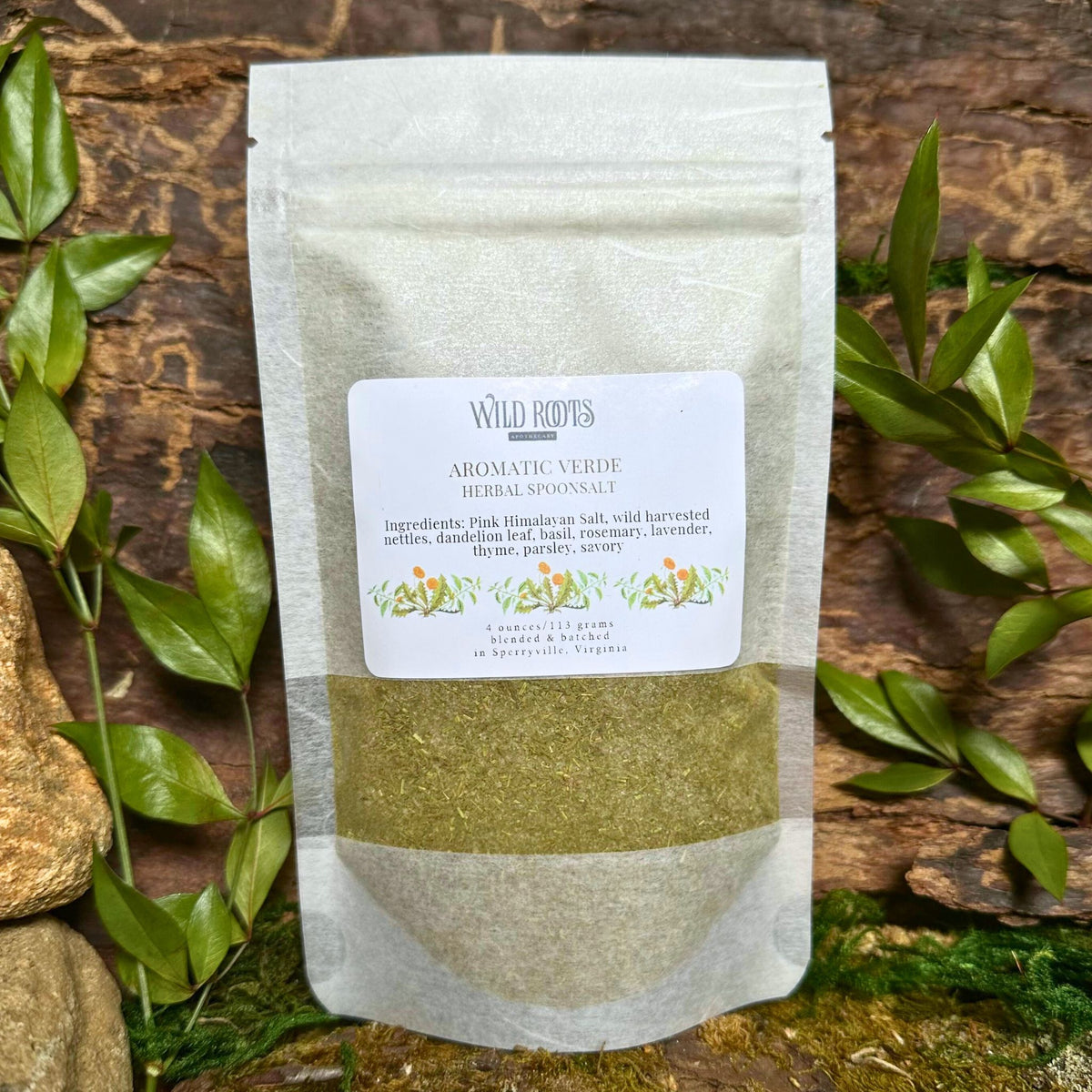 Aromatic Verde Herbal Spoonsalt