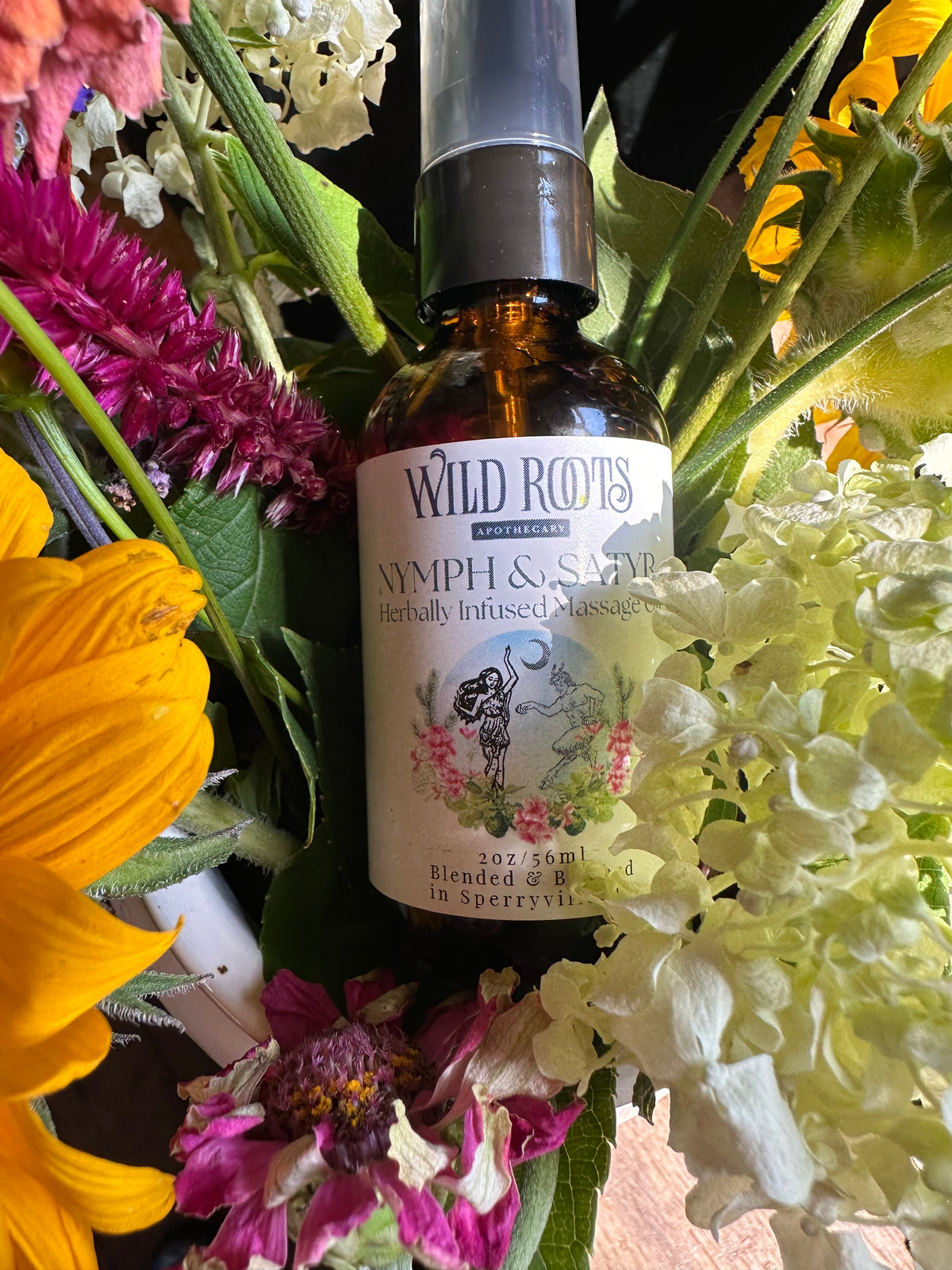 Nymph &amp; Satyr Massage Oil