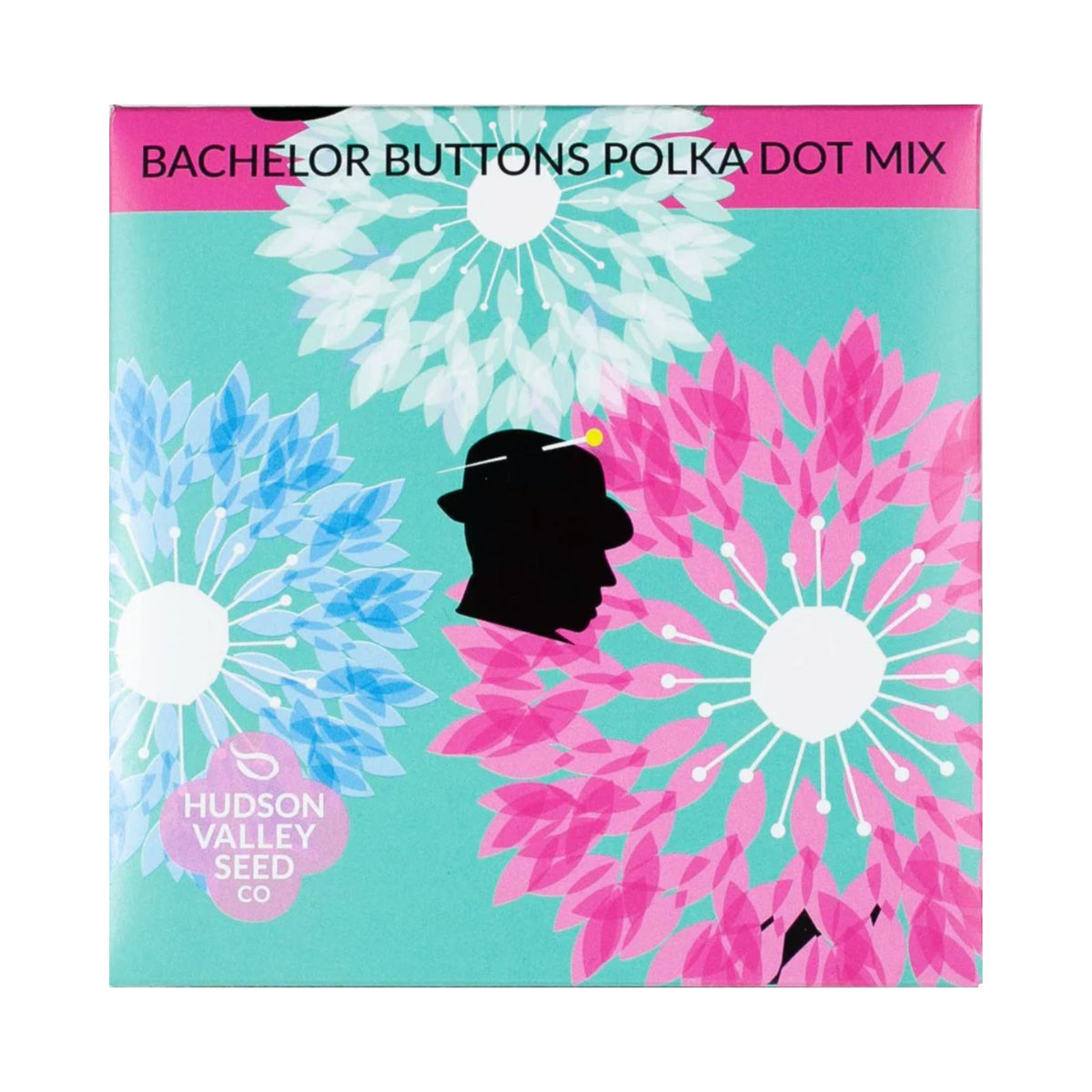 Bachelor Buttons Polka Dot Seed Mix