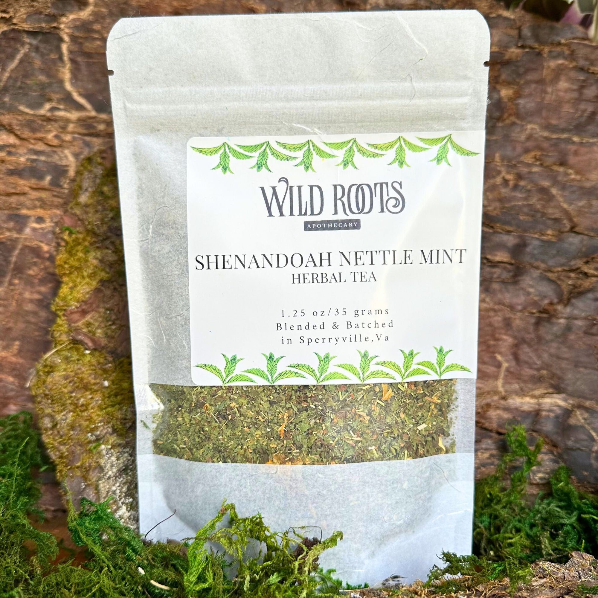 Shenandoah Nettle Mint Wellness Tea