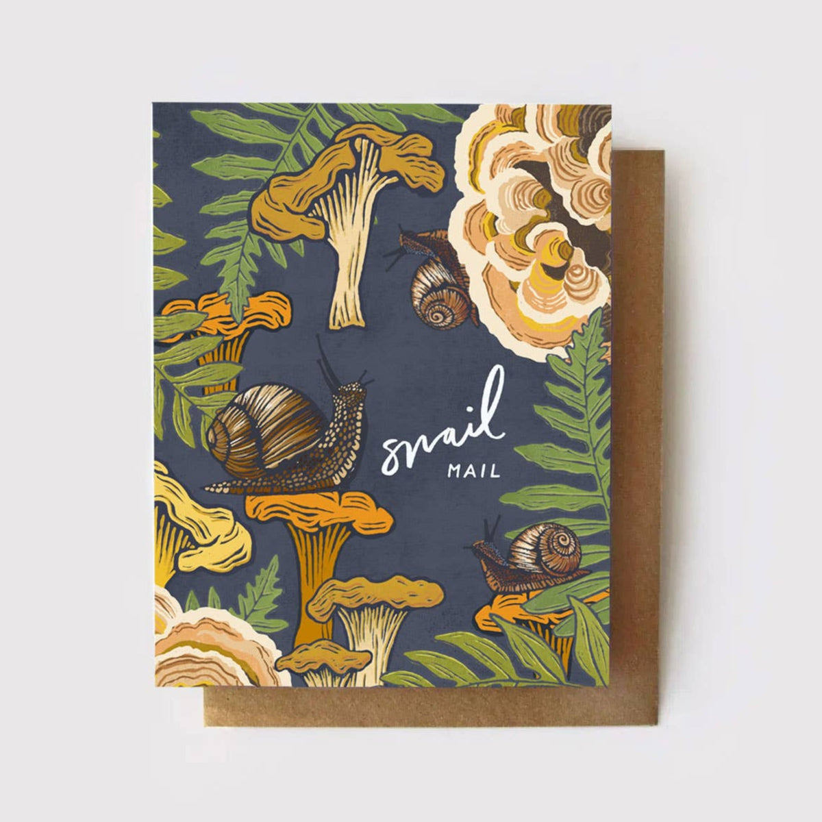 Snail Mail Mushroom Grove Card