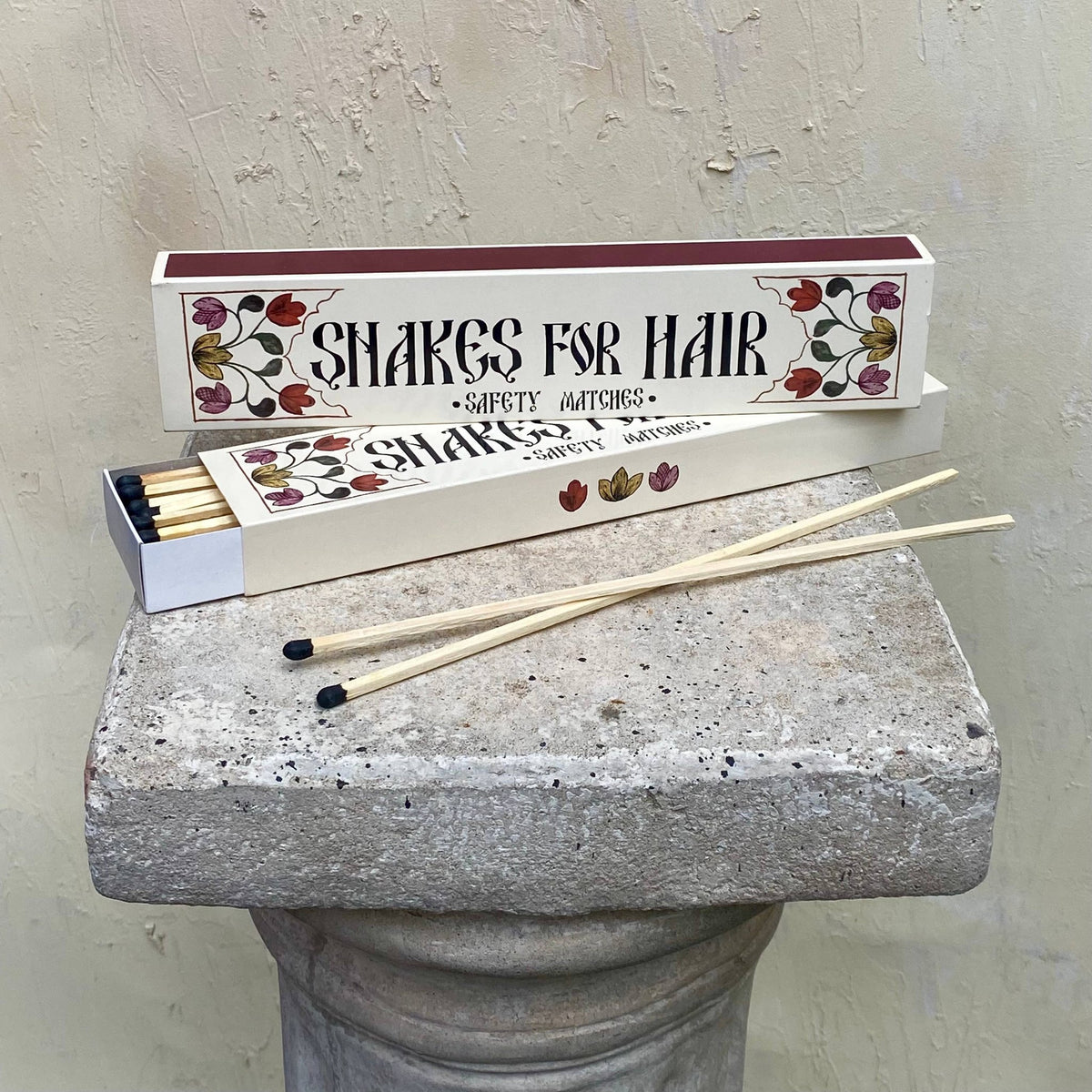 Snakes for Hair 11 inch Fireplace Matches