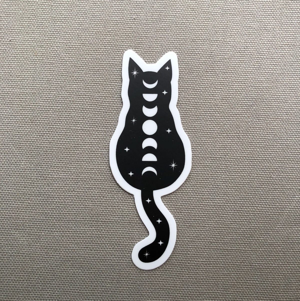 Cosmic Cat Vinyl Sticker