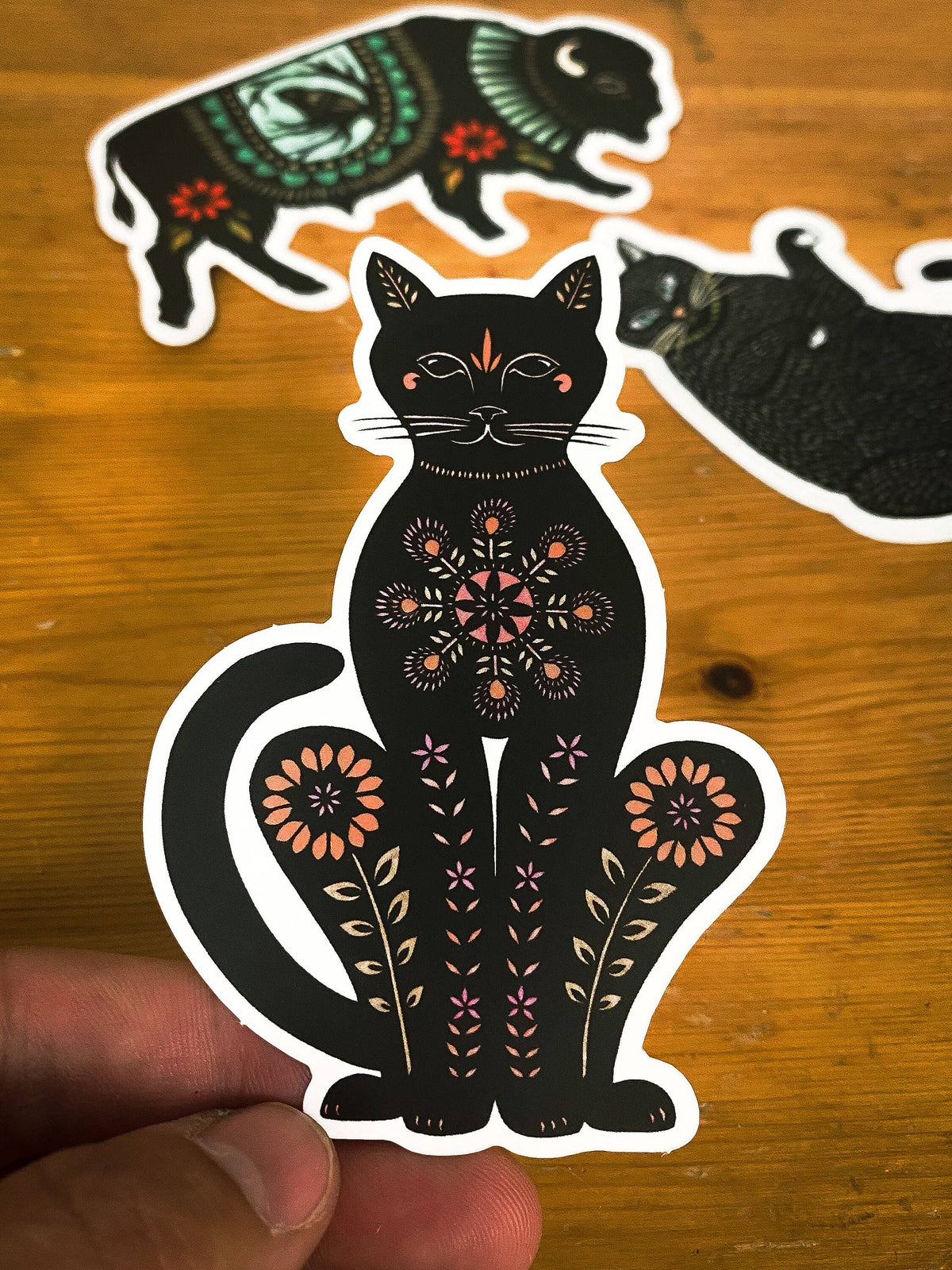 Cat Matte Vinyl Sticker