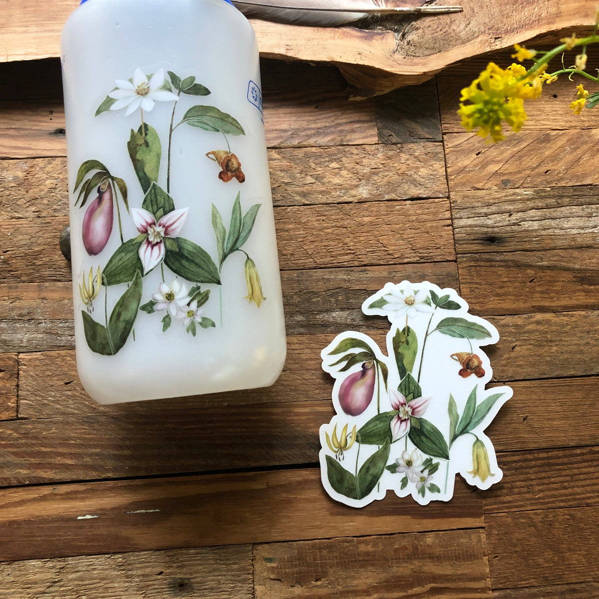 Wildflowers Vinyl Sticker