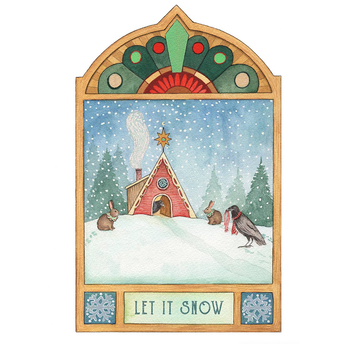 Let it Snow Holiday Card