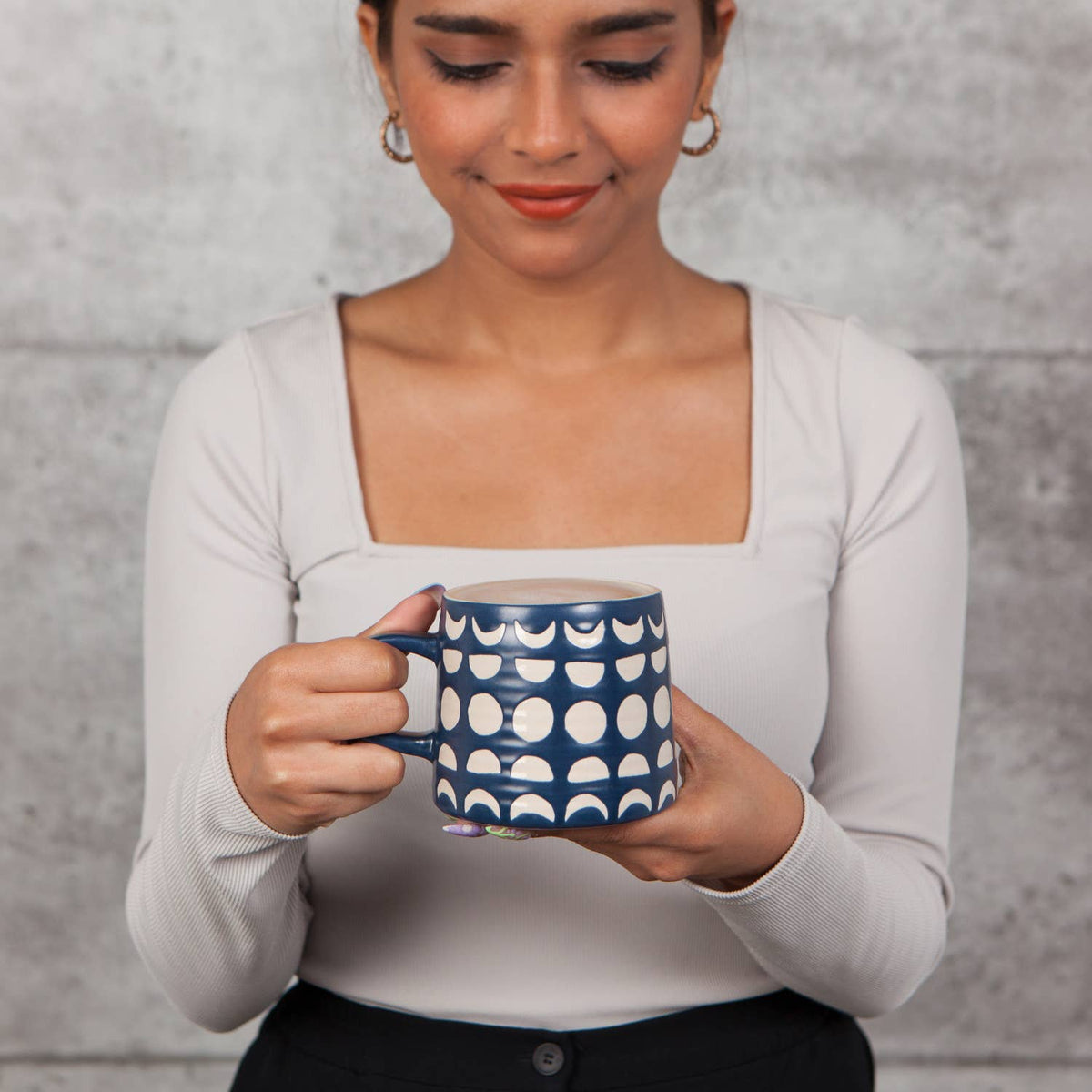 Ink Imprint Stoneware Mug