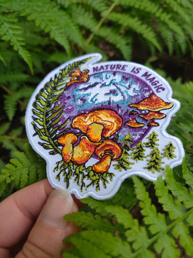 Nature is Magic Embroidered Patch