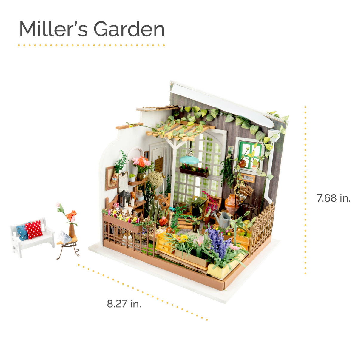 Miller&#39;s Garden DIY Miniature House Kit