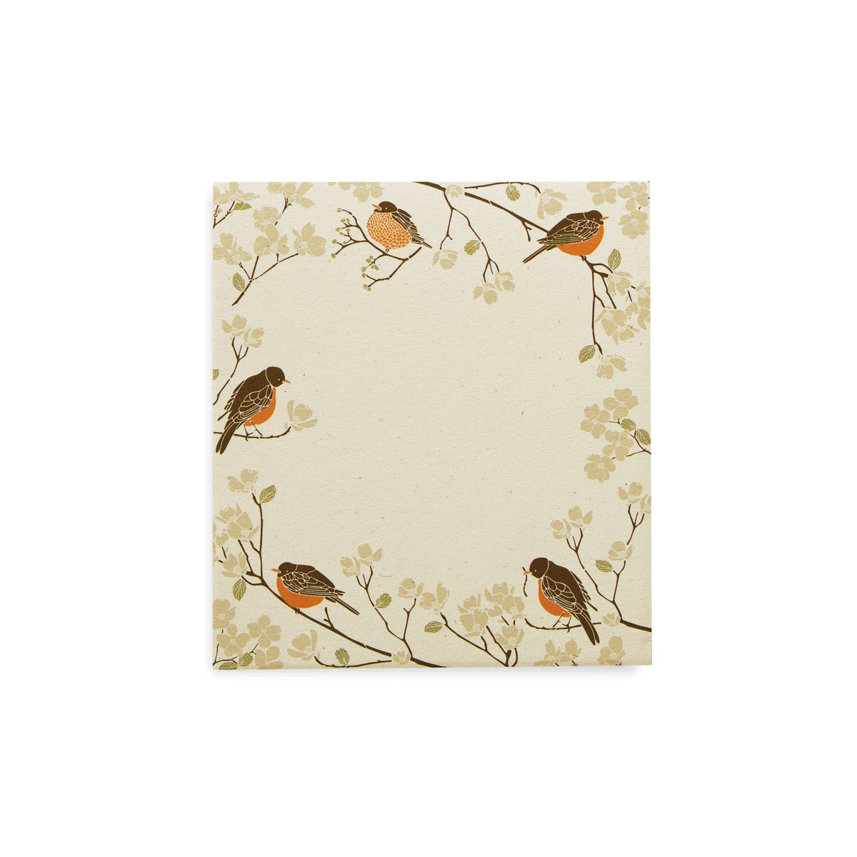 Robins Mini Notes / Recycled Notepad