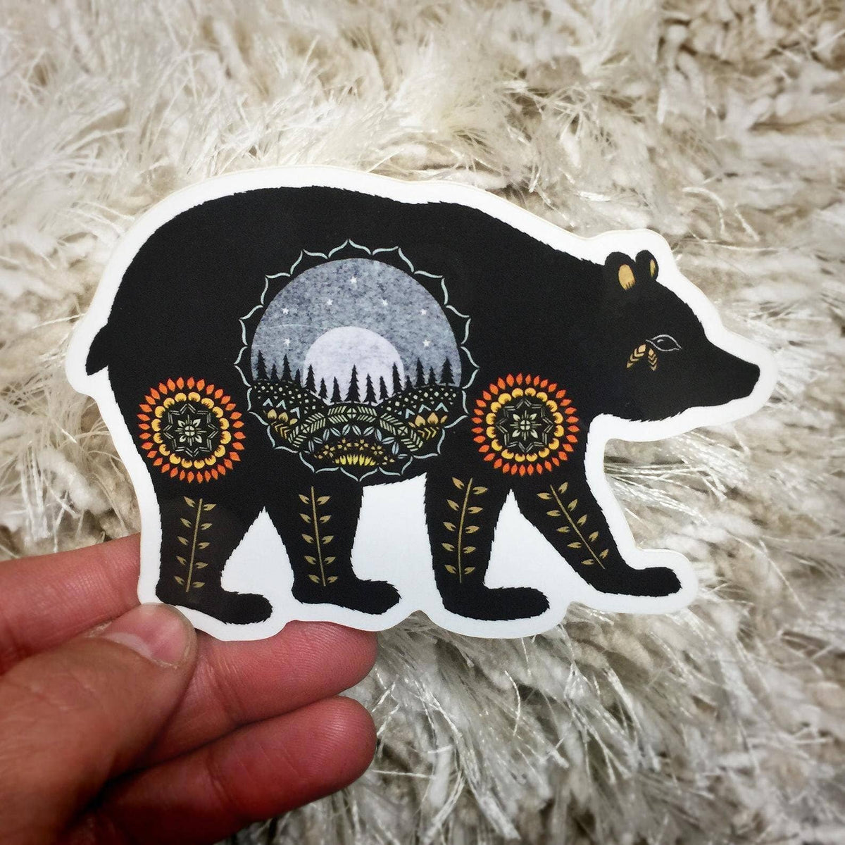 Ursa Major Bear Vinyl Sticker