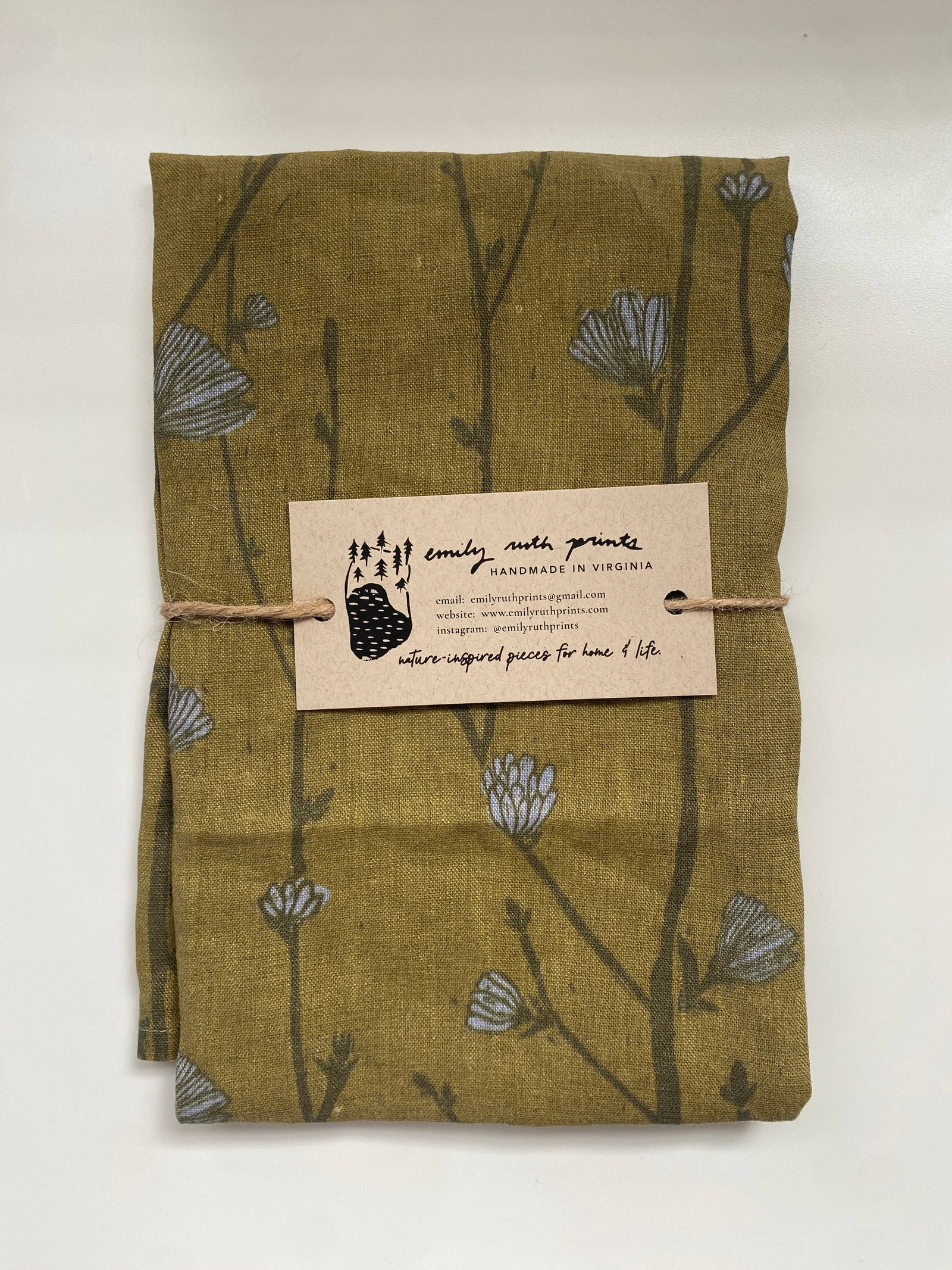 Chicory Towel : Mint