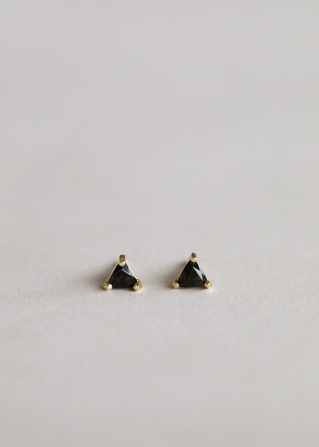 Black Tourmaline Mini Energy Gem Earrings