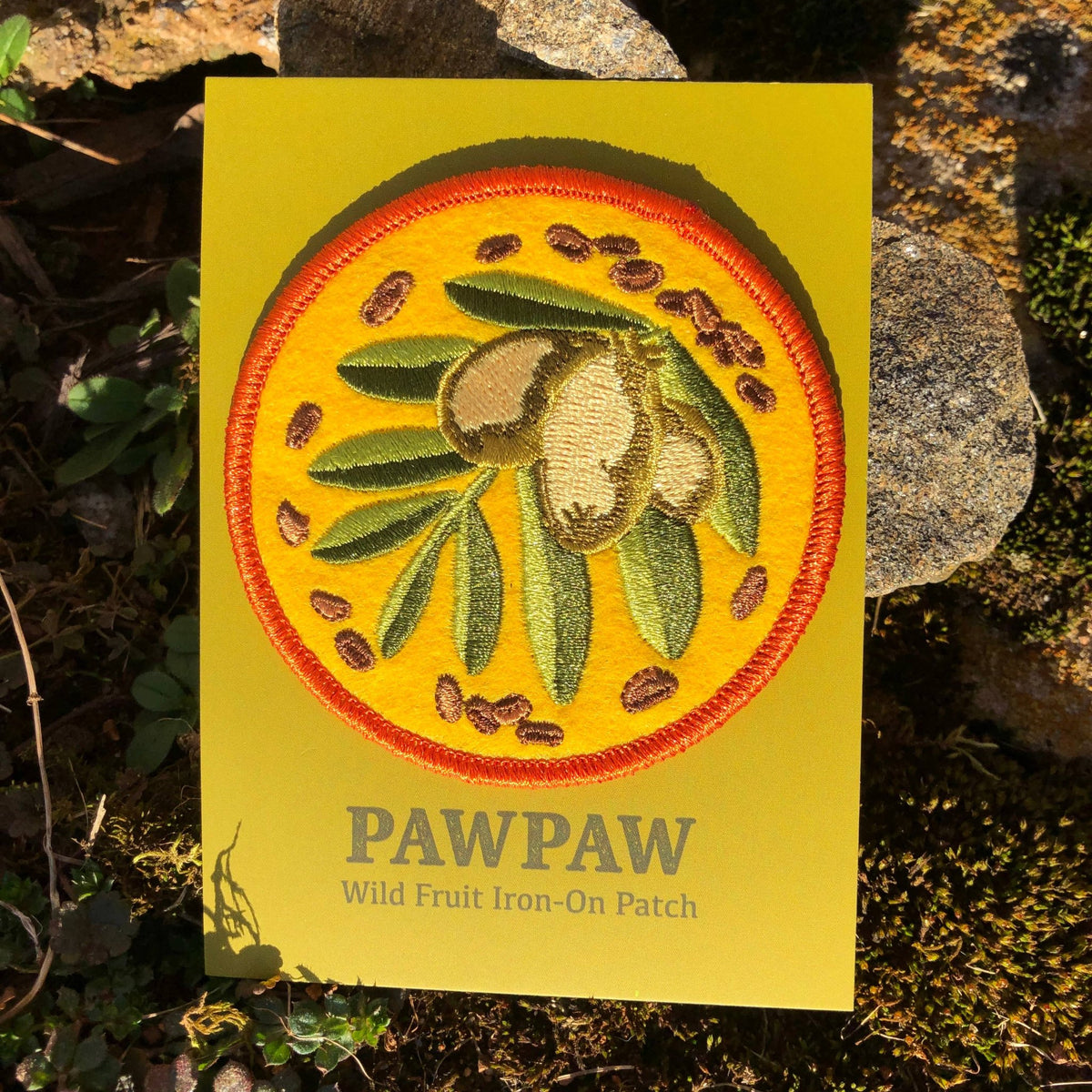 Pawpaw Iron On Patch