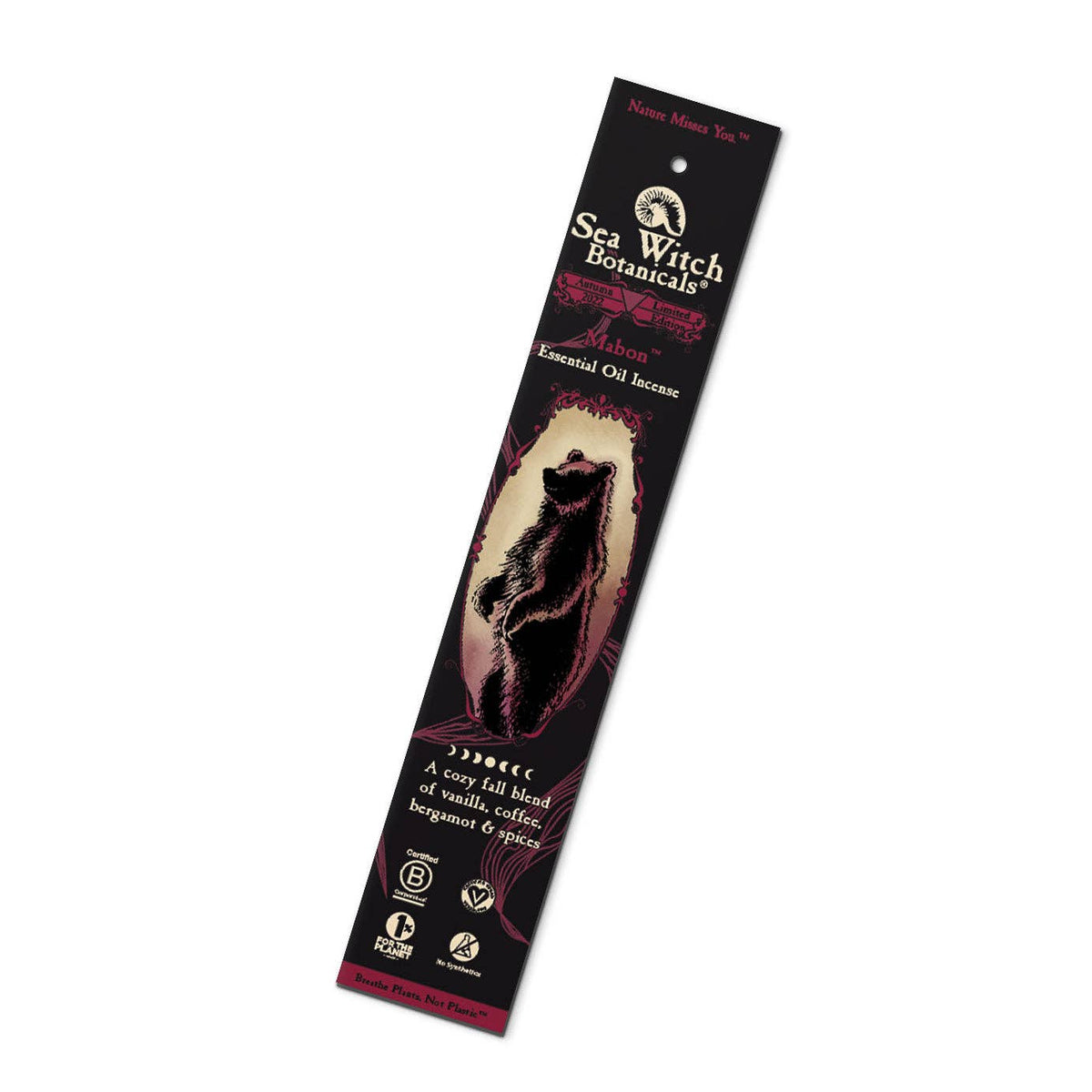 Mabon Incense: with All-Natural Coffee, Vanilla, Bergamot &amp; Spices